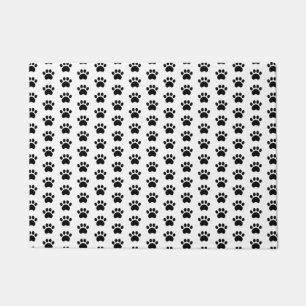 Paw Print Pattern Door Mat