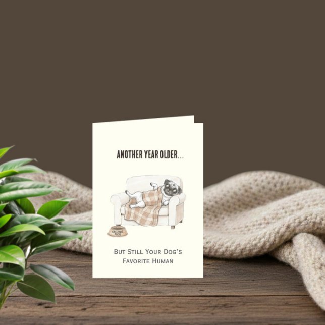 Paw Print Pattern Earthy Sand Card (Creator Uploaded)