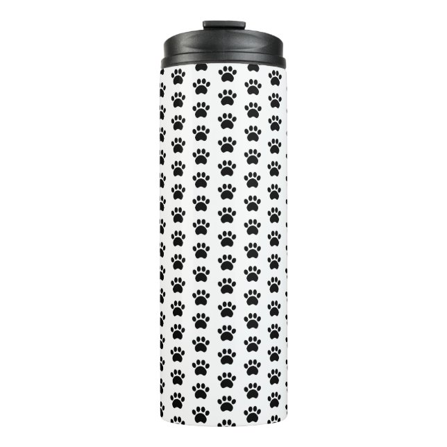 Paw Print Pattern Tumbler (Front)