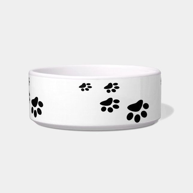Paw Print Pet Bowl (Front)