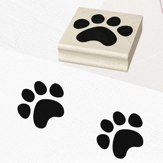 Paw Print Rubber Stamp (Creator Uploaded)