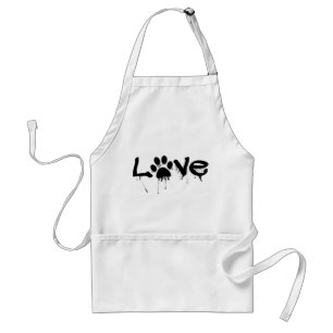 Paw Print Standard Apron