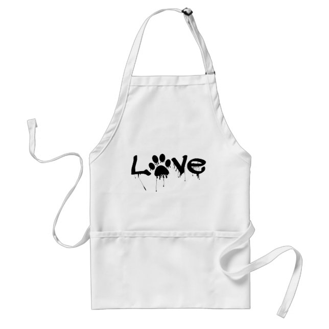 Paw Print     Standard Apron (Front)