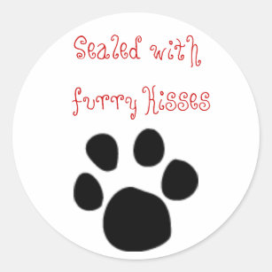 Paw Print Stickers
