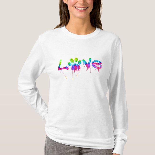Paw Print T-Shirt (Front)