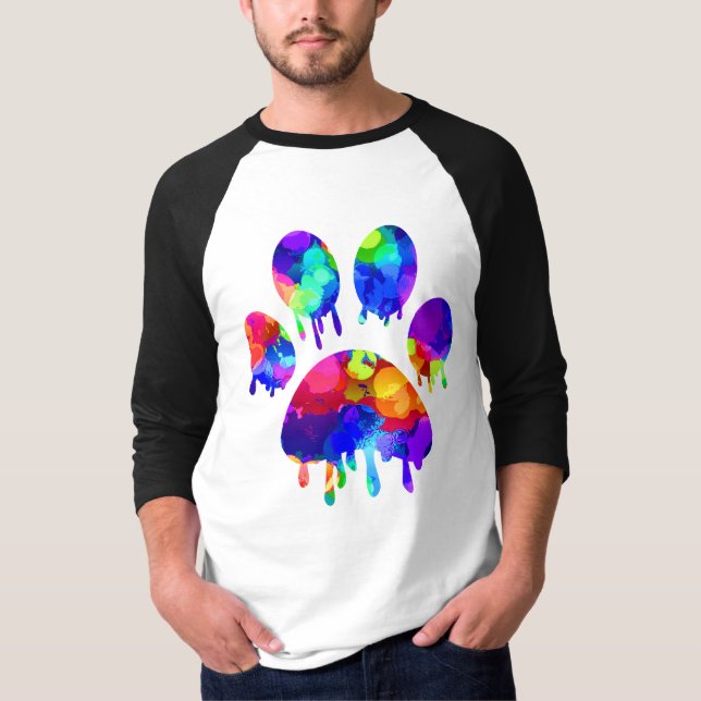 Paw Print T-Shirt (Front)