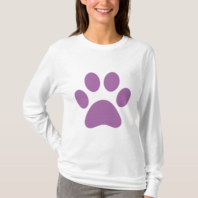 Paw Print T-Shirt (Front)