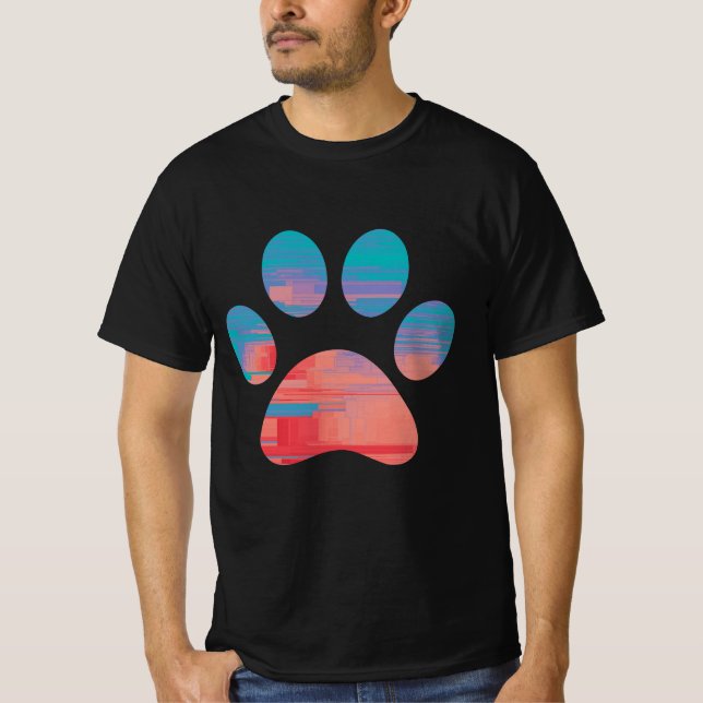 Paw Print T-Shirt (Front)