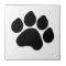 Paw Print Tile