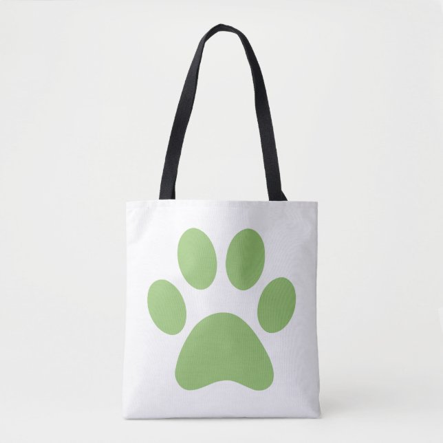 Paw Print Tote Bag (Front)