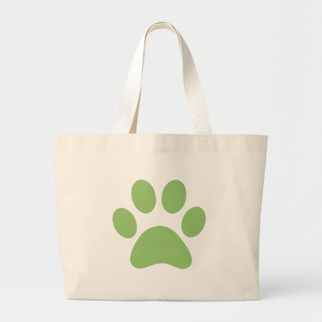 Paw Print Tote Bag (Front)