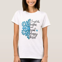 Paw Print Winter Snowflake Doggy Kisses