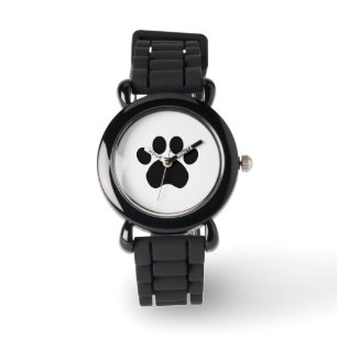 Paw Print Wristwatch