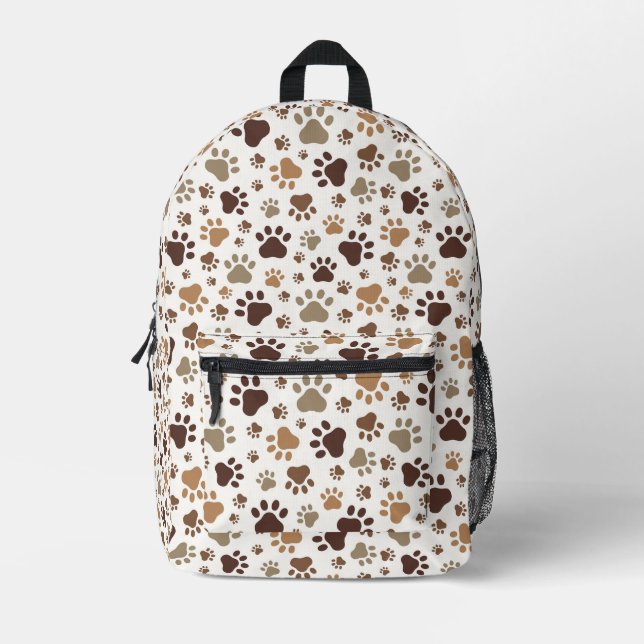 Paw Prints Backpack (Front)