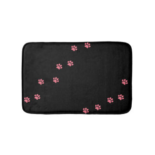 Paw Prints Bath Mat