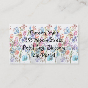 PAW PRINTS BUSINESS CARDS