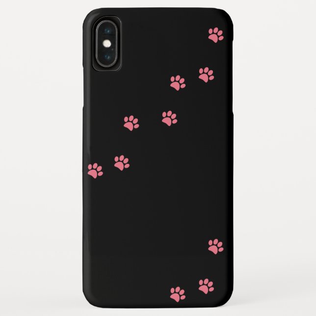 Paw Prints Case-Mate iPhone Case (Back)