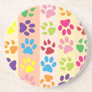 Paw Prints Coaster