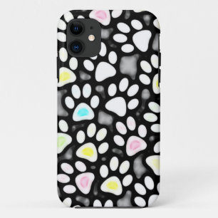 Paw Prints Collage iPhone 11 Case