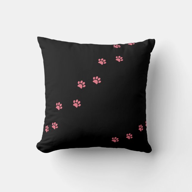 Paw Prints Cushion (Front)