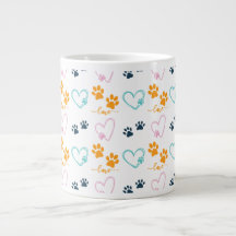 Paw Prints Cute Dog Lover 