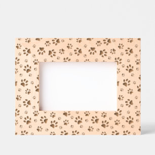 Paw Prints Design Etched Frames