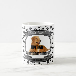 Paw Prints Dog Memorial Keepsake Coffee Mug