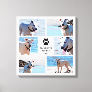 Paw Prints - Dog Photo Collage
