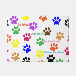 Paw Prints Doormat