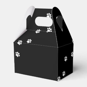 Paw Prints Favour Box