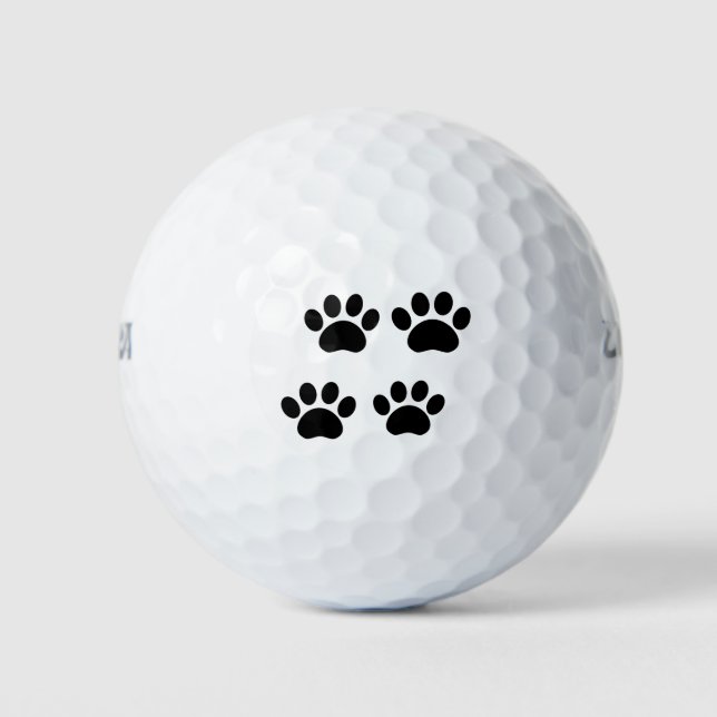 Paw Prints Golf Ball (Front)