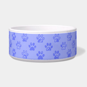 Paw Prints in Blue