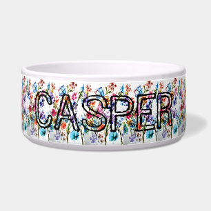 PAW PRINTS LARGE PET BOWL