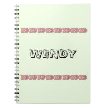 Paw prints light green Personalised name