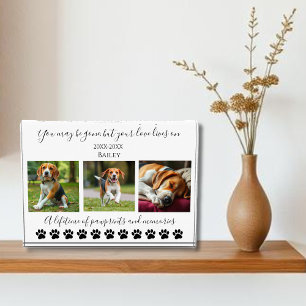 Paw Prints & Memories-Custom Pet- Photo Block
