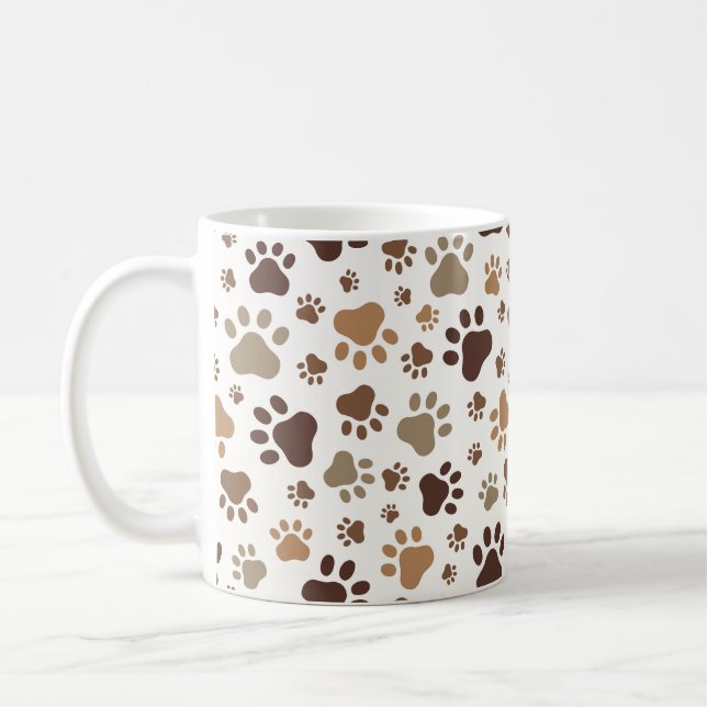 Paw Prints Mug (Left)