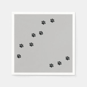 Paw Prints Napkin