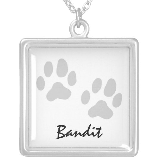 necklace with dogs name