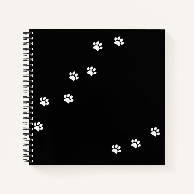 Paw Prints Notebook (Front)