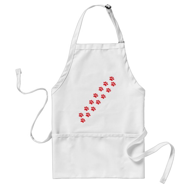 Paw Prints Standard Apron (Front)