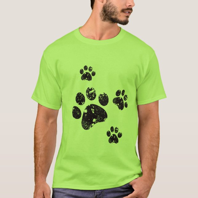 Paw Prints T-Shirt (Front)