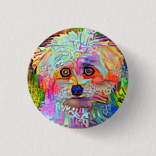 Paw-sitive Vibes 3 Cm Round Badge