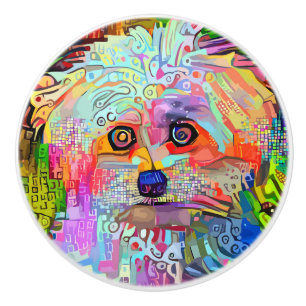 Paw-sitive Vibes Ceramic Knob