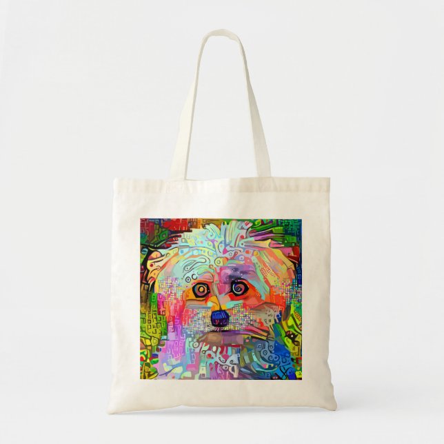 Paw-sitive Vibes Tote Bag (Front)