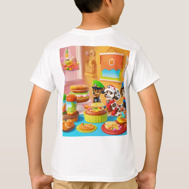 Paw-some Marmalade Fiesta Kids T-Shirt (Back)