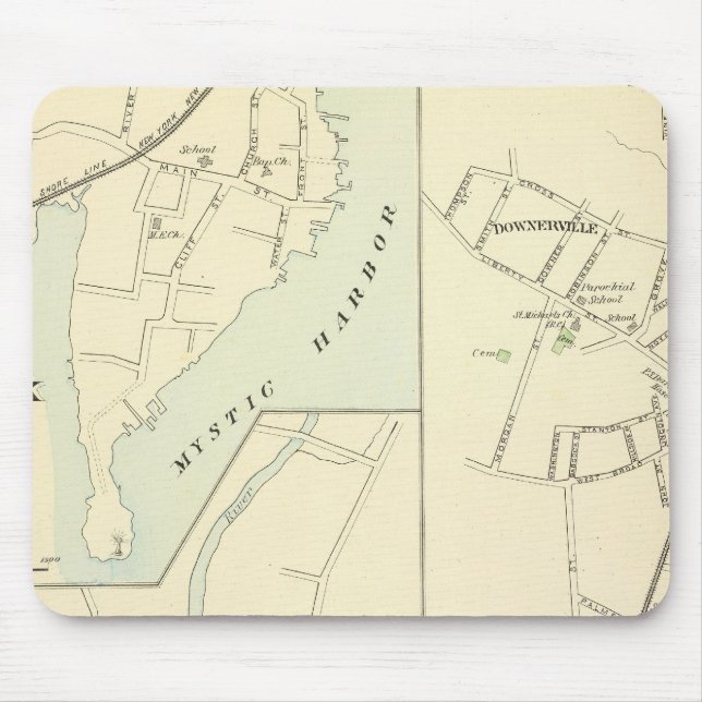 Pawcatuck, Noank, Lyme Mouse Pad (Front)