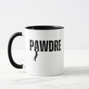 Pawdre Black Cat Mug