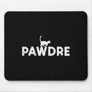 Pawdre Cat Dad Cute Fur Papa Fathers Day Pet Paw D Mouse Pad