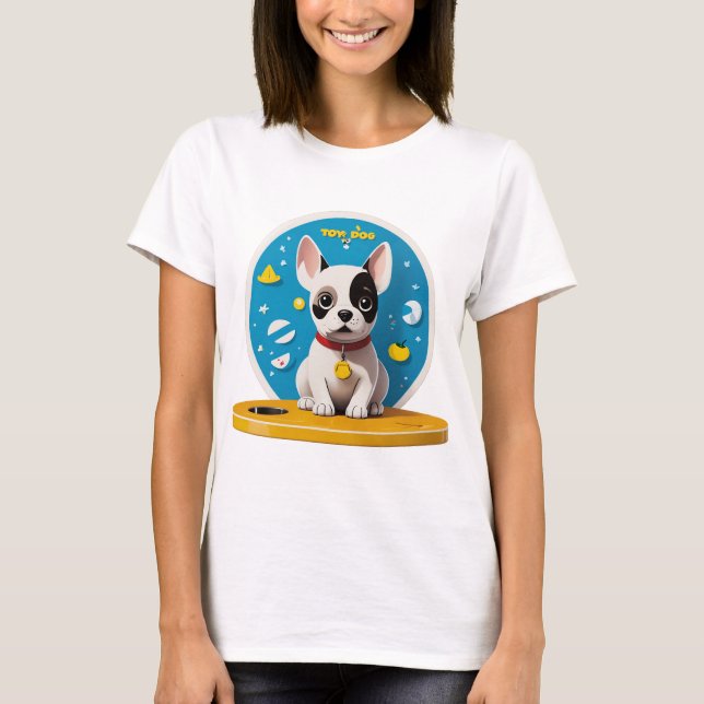 Pawfect Minimalist Women's Tee – Pixar-Inspired Do (Front)