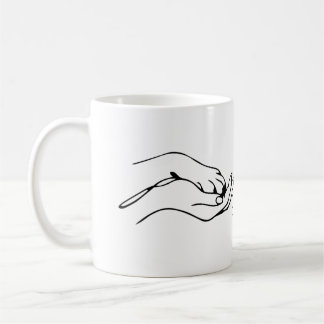 Pawfection One-Line Art – Minimalist Dog Lover Coffee Mug